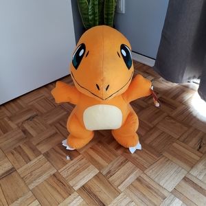 Pokemon Jumbo Charmander Character Plush 21”